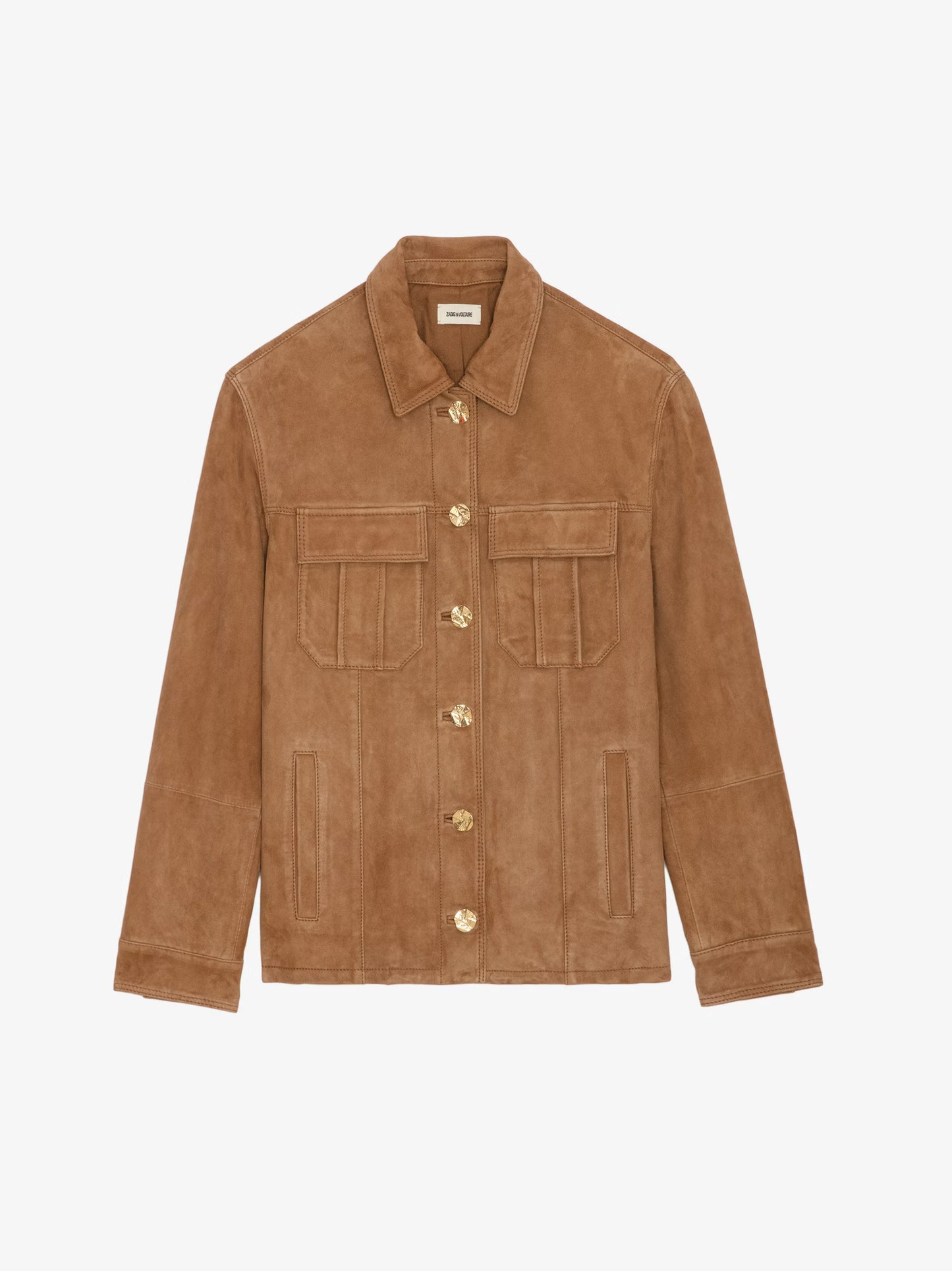 Veste Kuba Suédée blouson marron femme