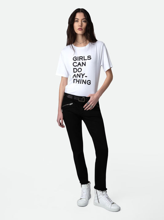 T-Shirt Bella t-shirt blanc femme