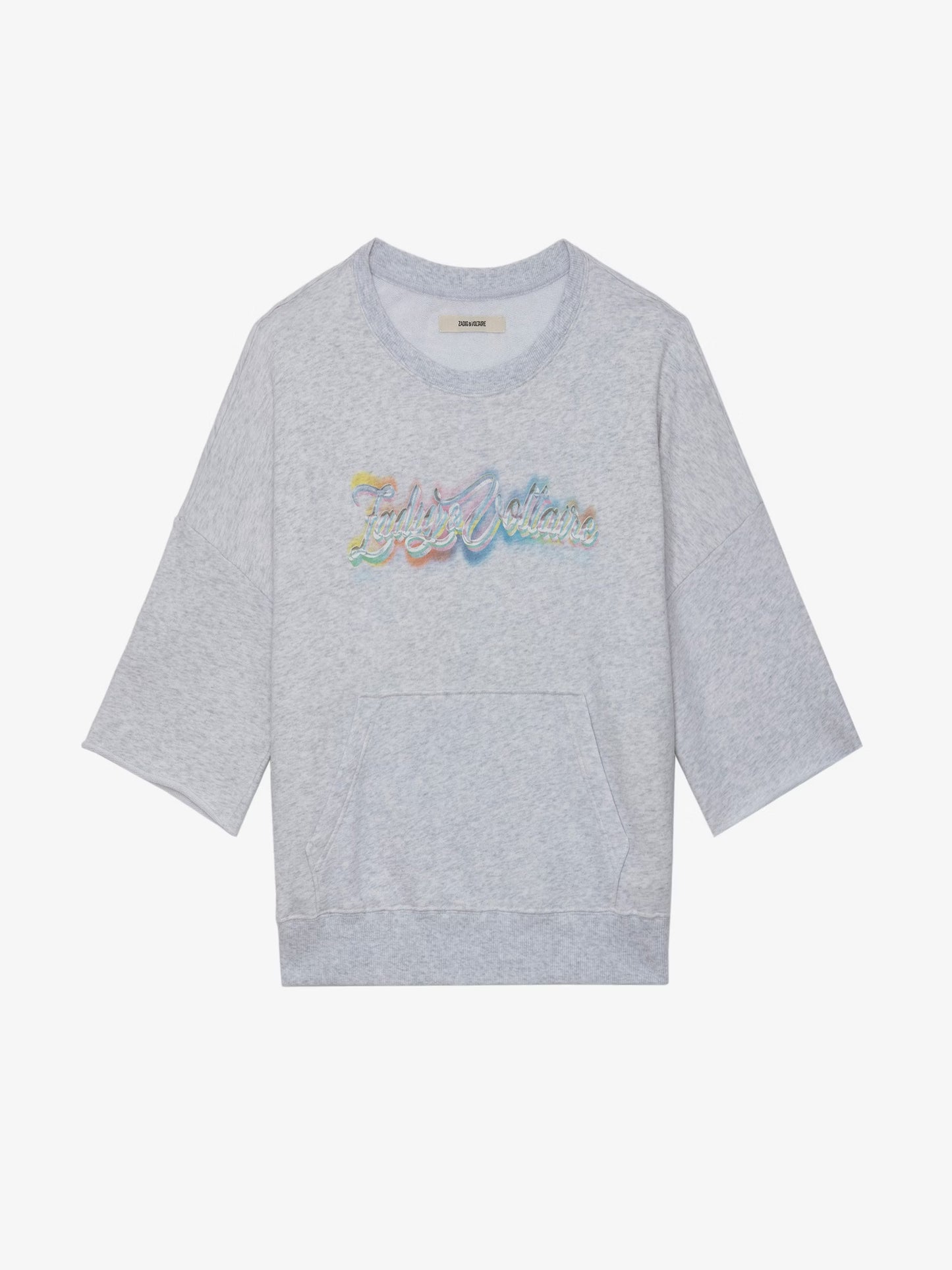 Sweatshirt Kaly sweatshirt gris femme