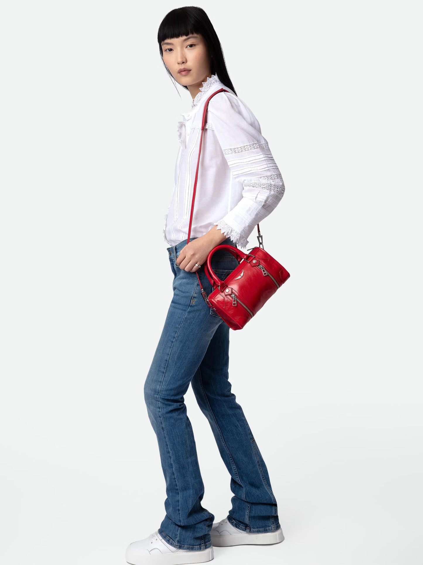 Sac XS Sunny #2 Vintage Patent sac rouge femme