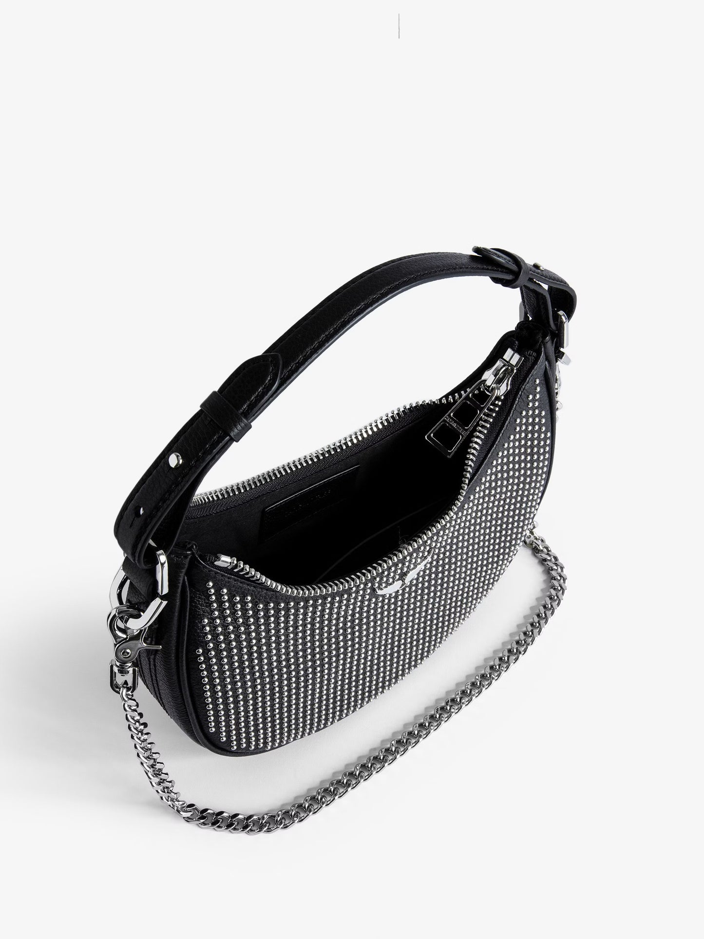 Sac Moonrock Plumetis mini sac noir femme