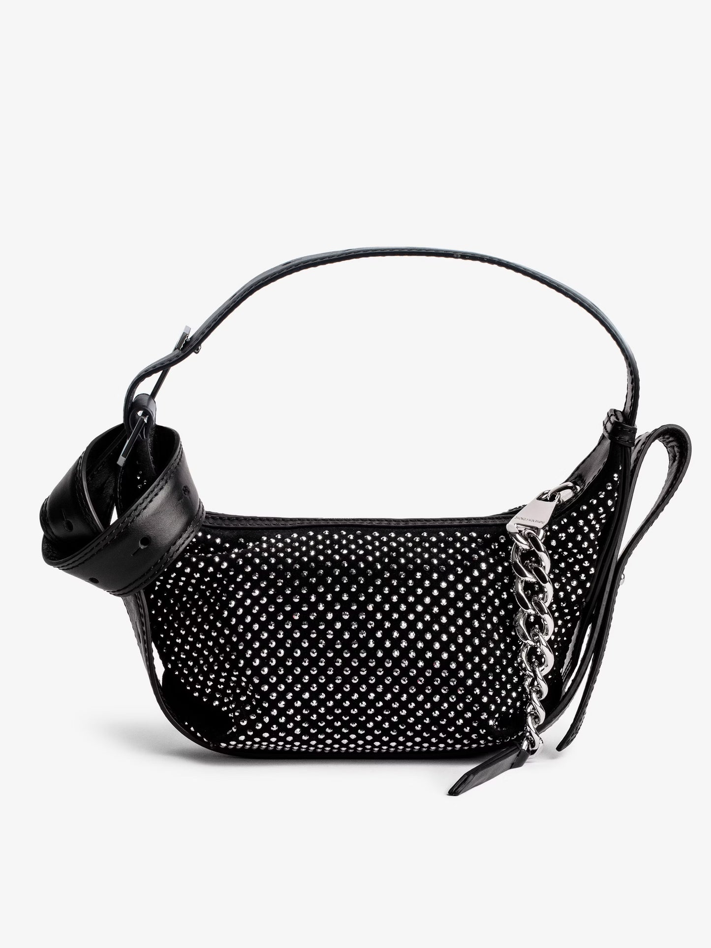 Sac Le Cecilia XS Strass sac noir femme