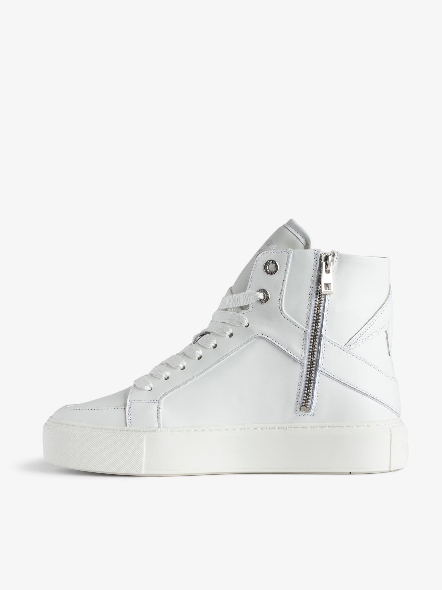 Sneakers Montantes ZV1747 High Flash baskets blanc femme