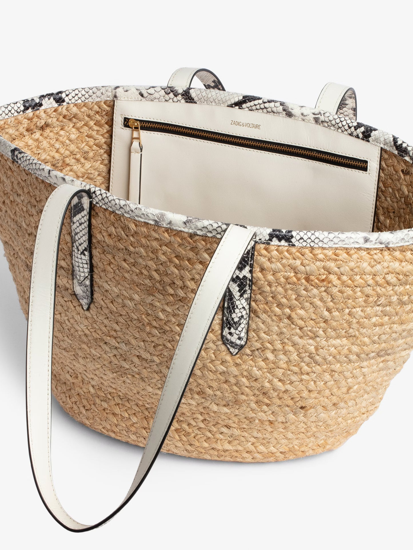 Sac Le Beach Bag cabas blanc femme