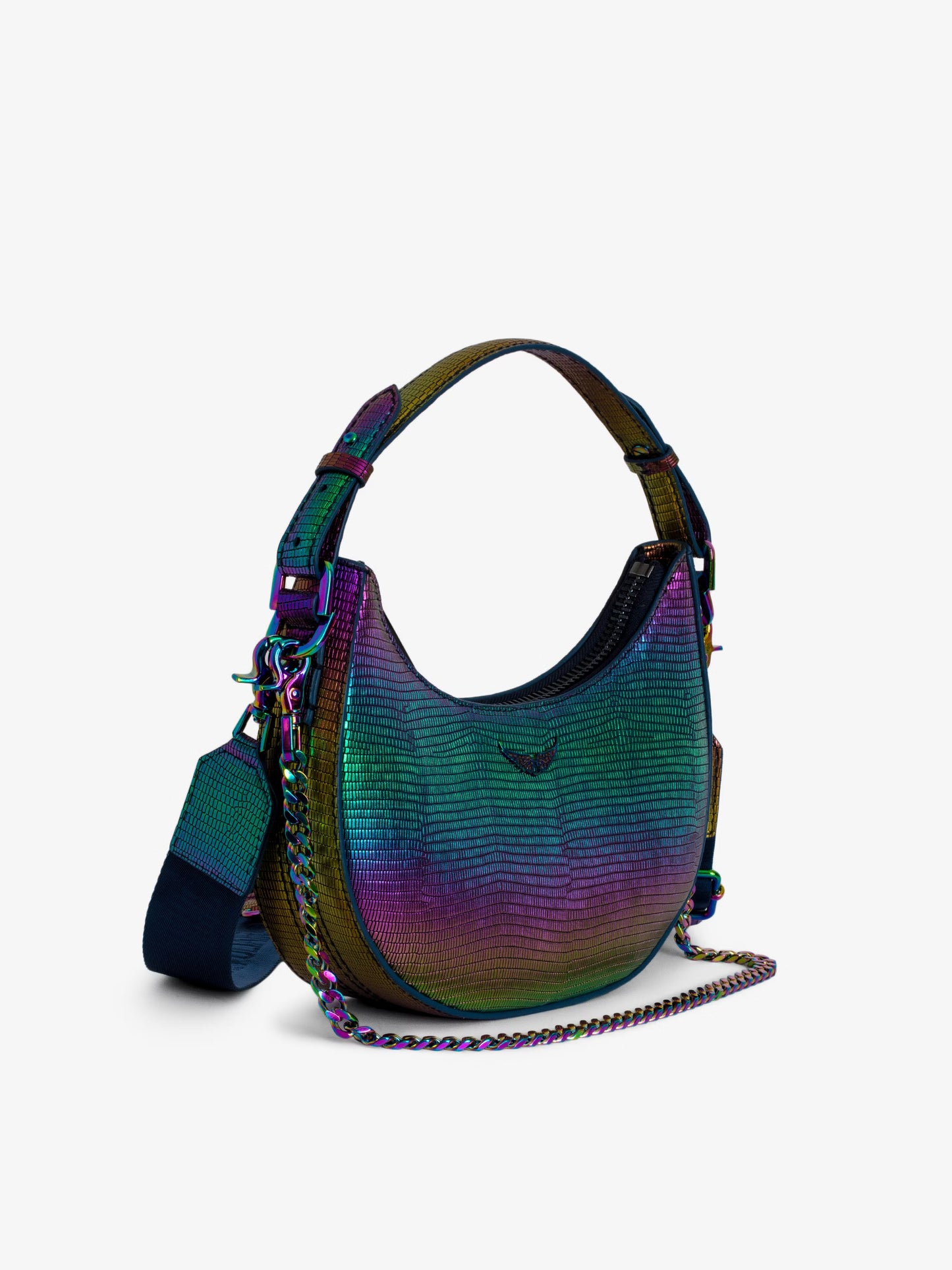 Sac Moonrock Métallisé Embossé mini sac multicolor femme