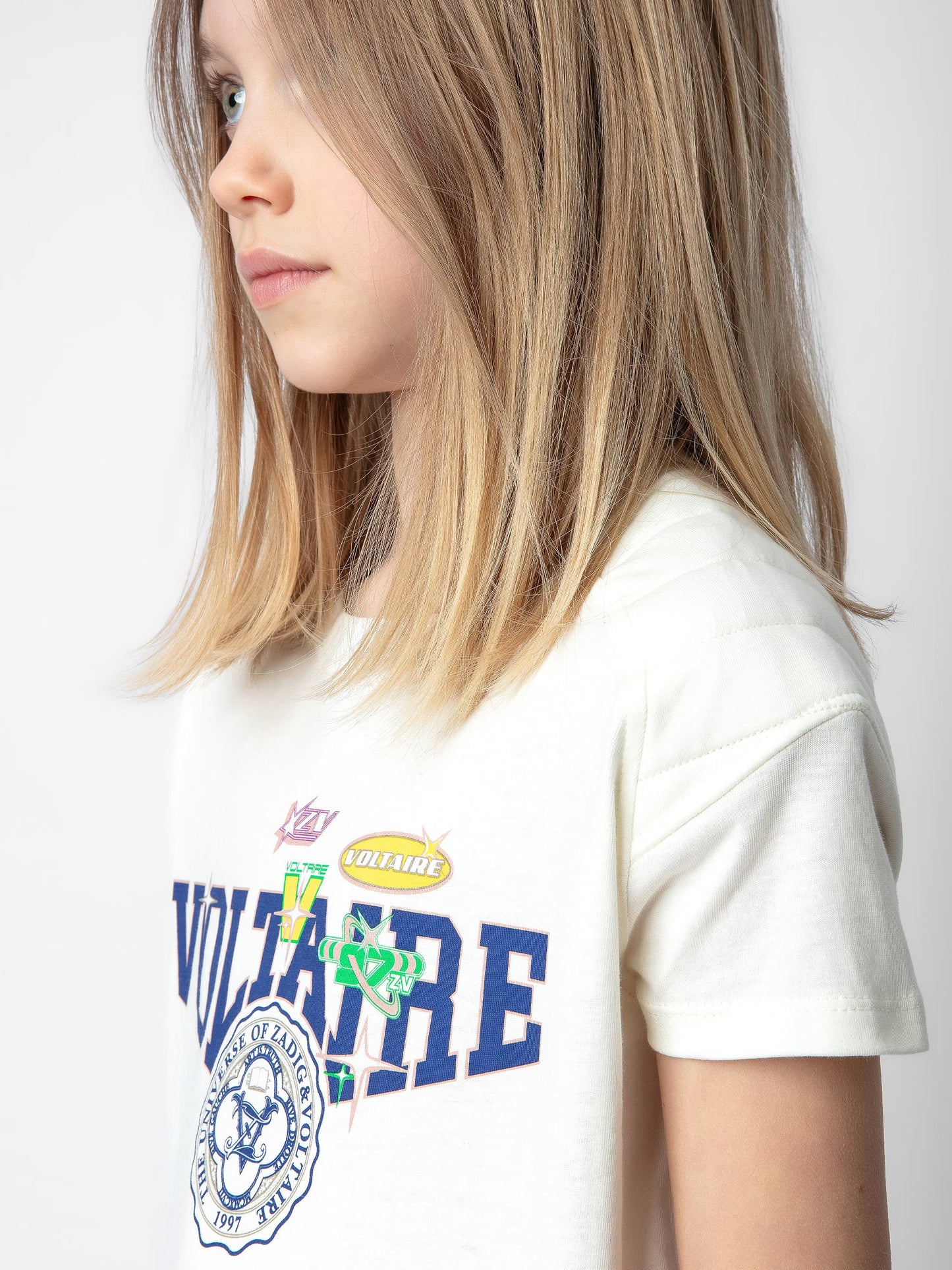T-shirt Anja Fille t-shirt beige fille