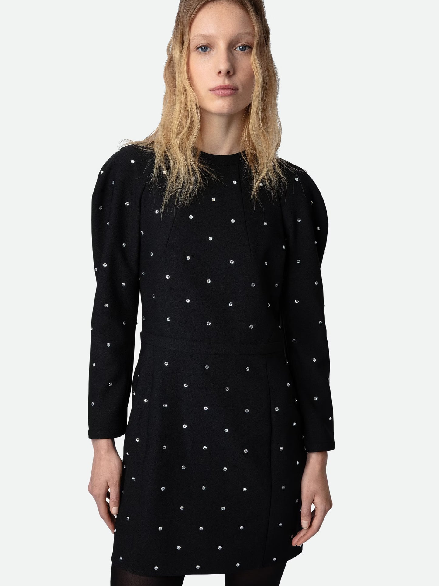 Robe Racia Strass robe noir femme