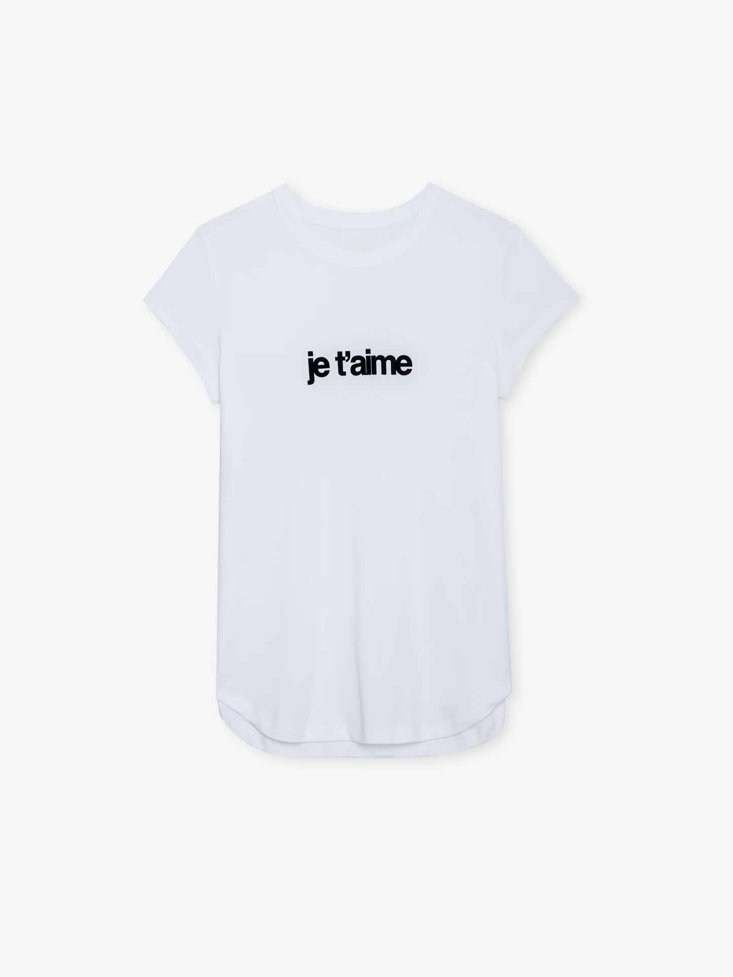 T-shirt Woop Je T'aime t-shirt blanc femme