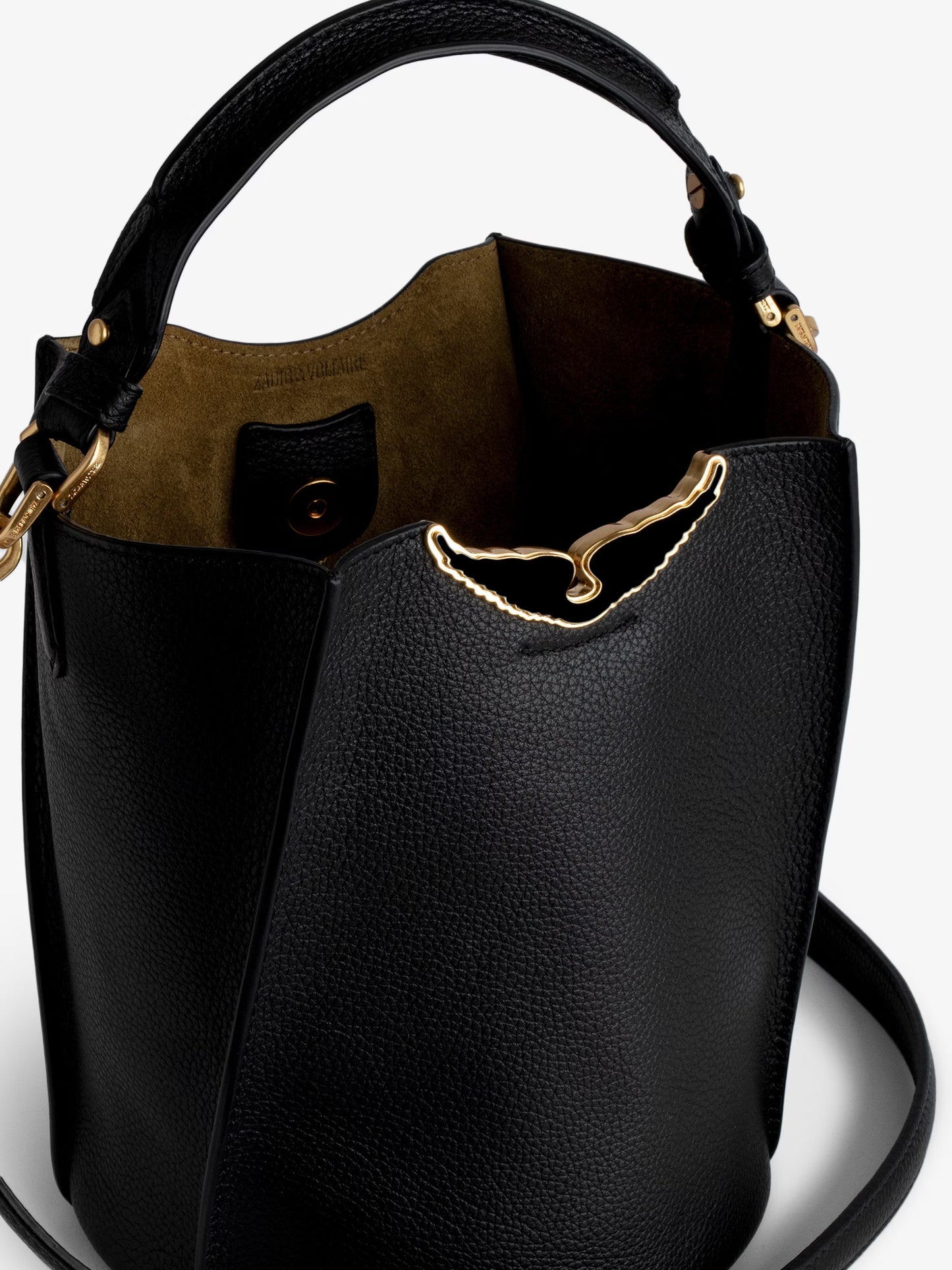 Sac Borderline Bucket sac noir femme
