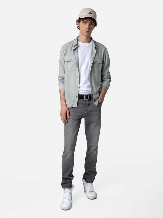 Chemise Stan chemise gris homme