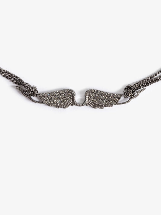 Collier Rock Chocker  collier argent femme