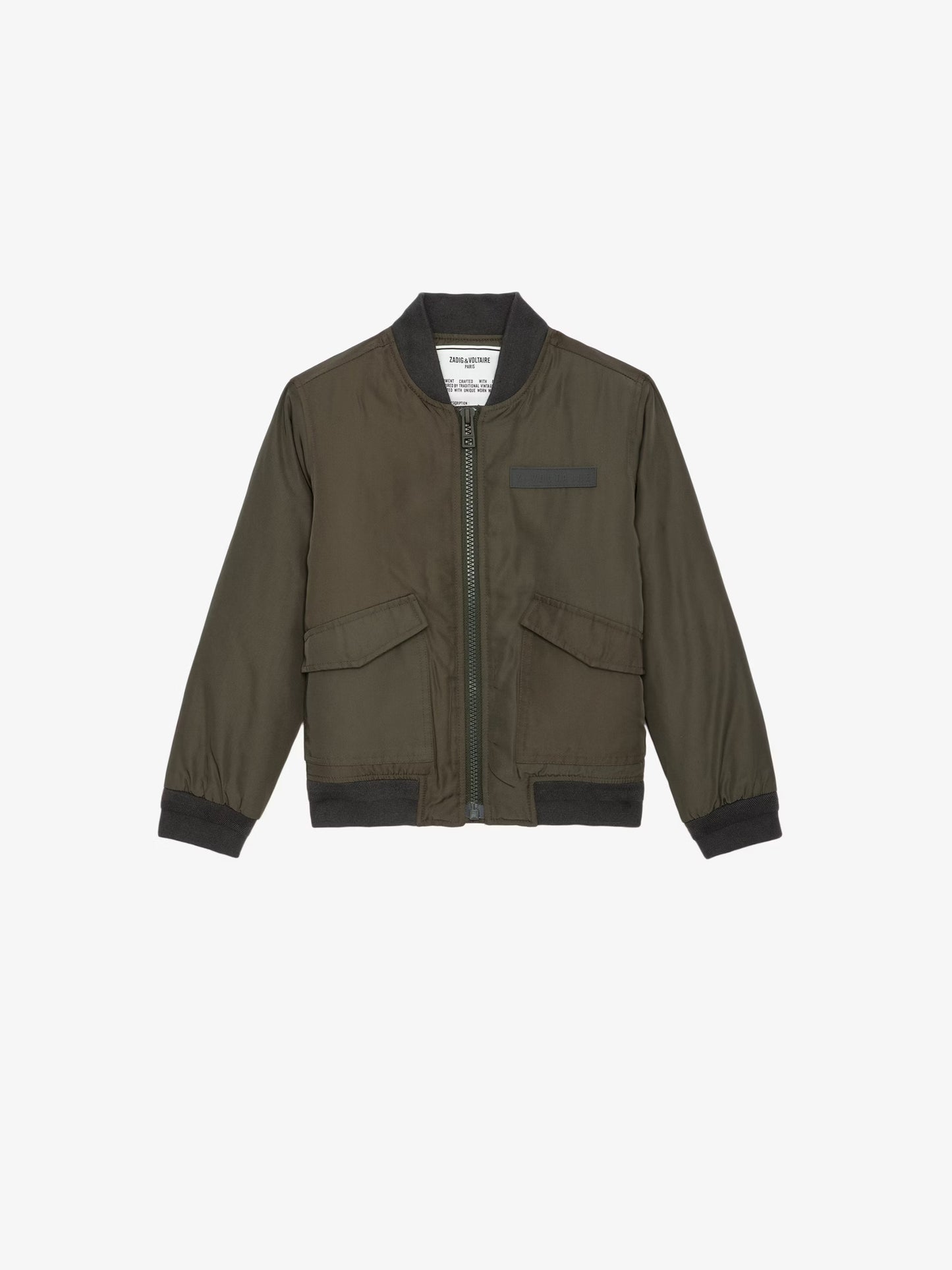 Bomber Benet Garçon blouson kaki Garçon