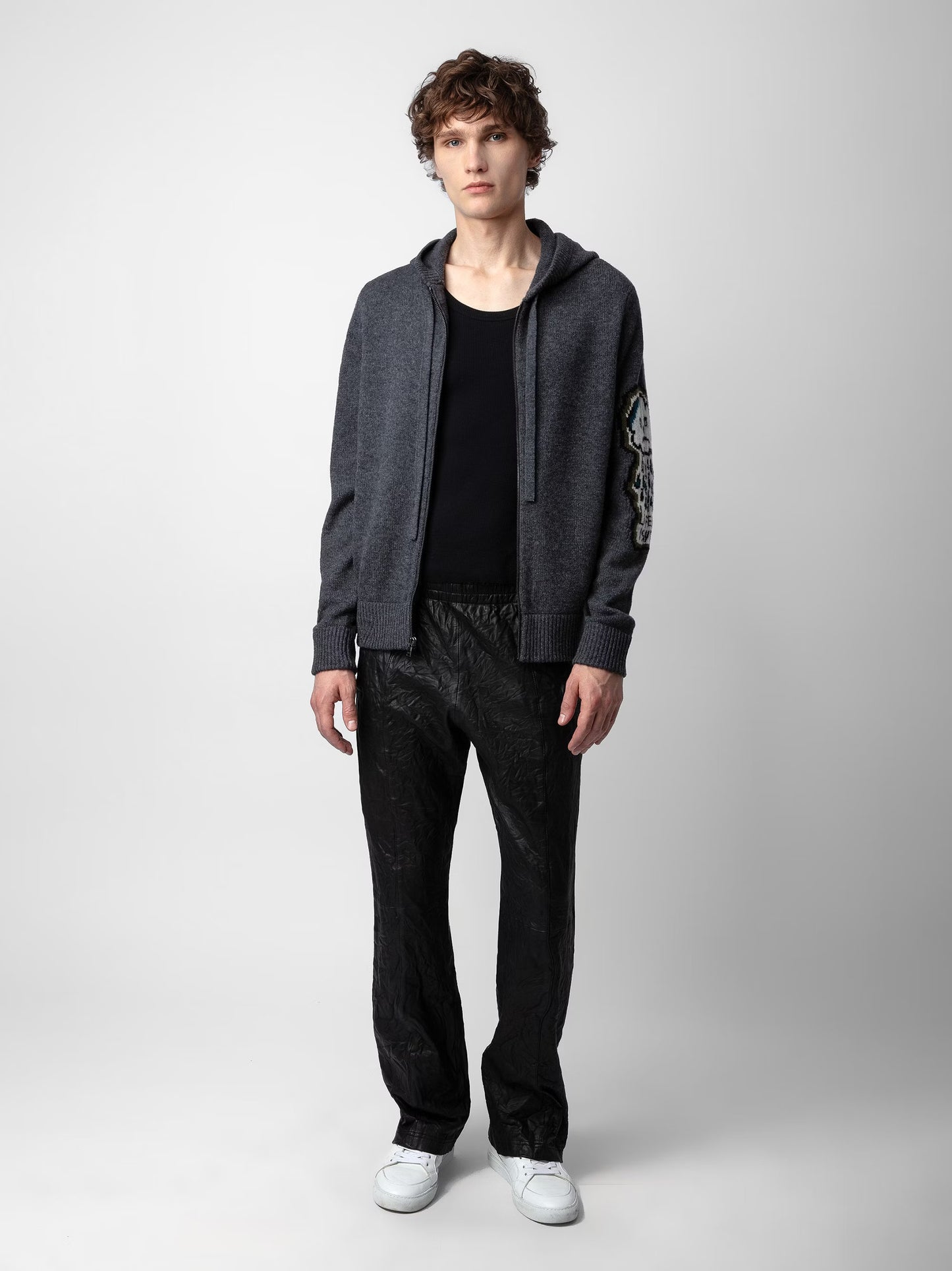 Cardigan Oliver cardigan gris homme