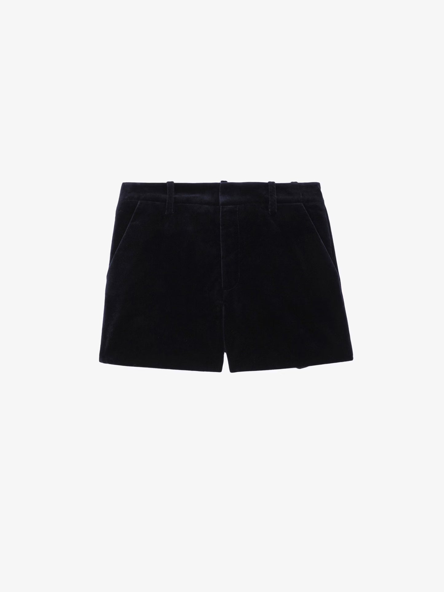 Short Pink Velours short bleu femme