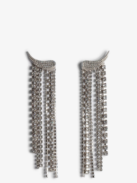 Boucles D'oreilles Rock Color boucles d'oreilles argent femme