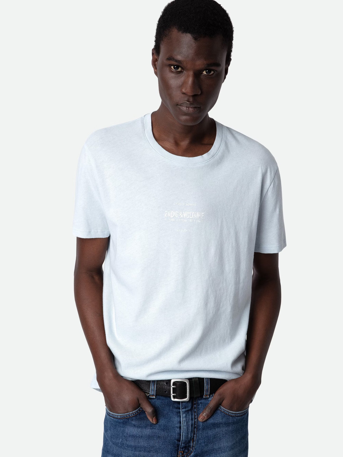T-shirt Jetty t-shirt bleu homme