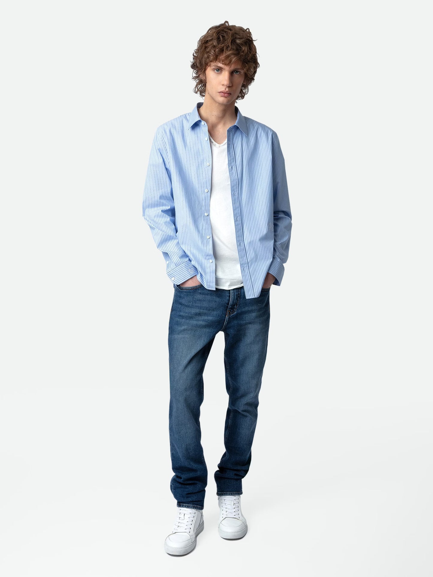 Chemise Stan chemise bleu homme