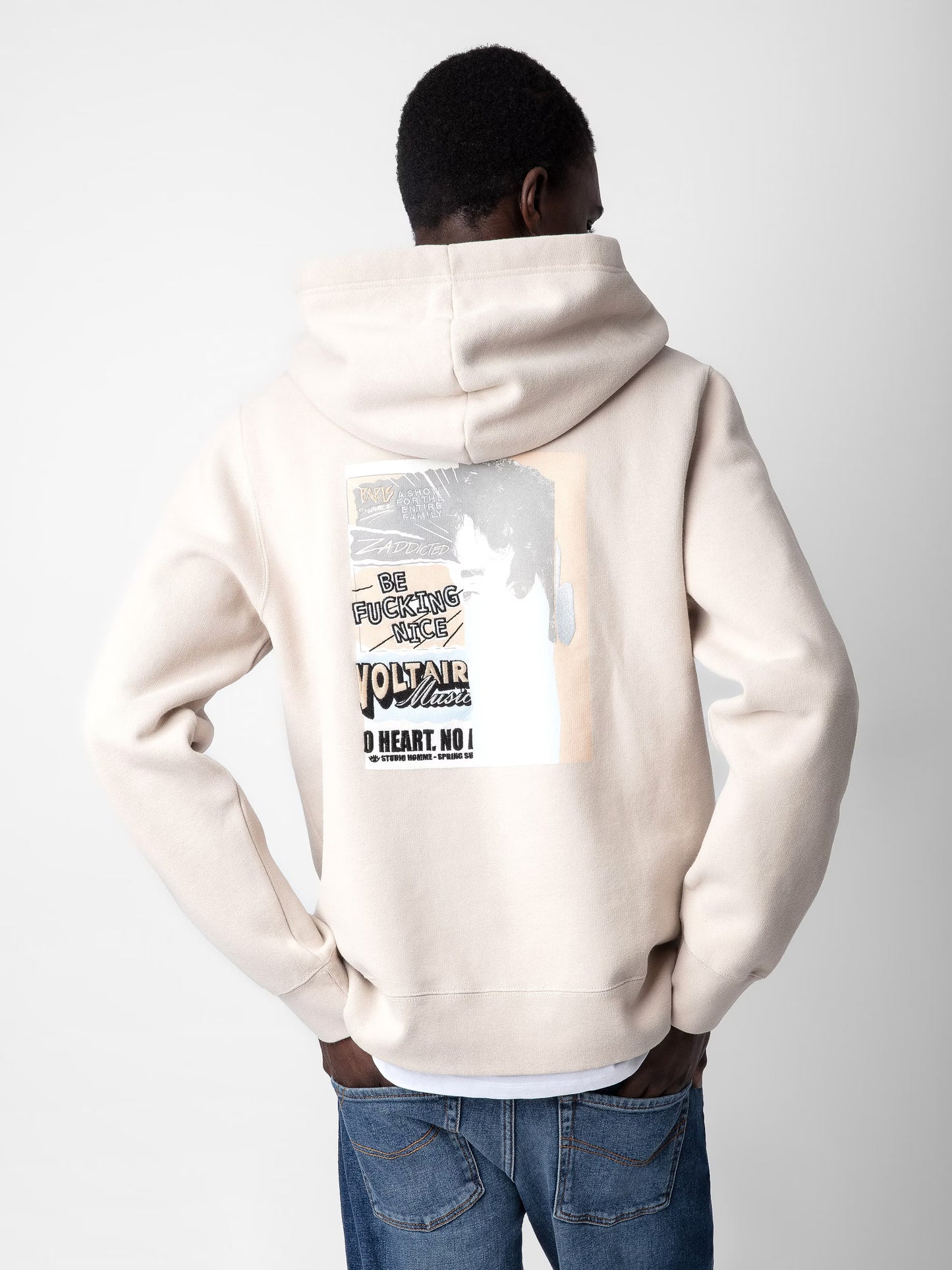 Sweatshirt Soda sweatshirt marron homme