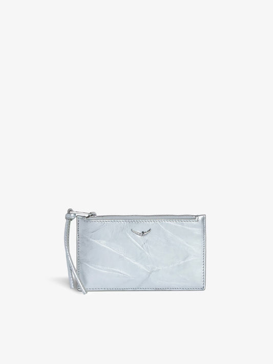 Porte-Monnaie Long Eternal Métallisé portefeuille argent femme