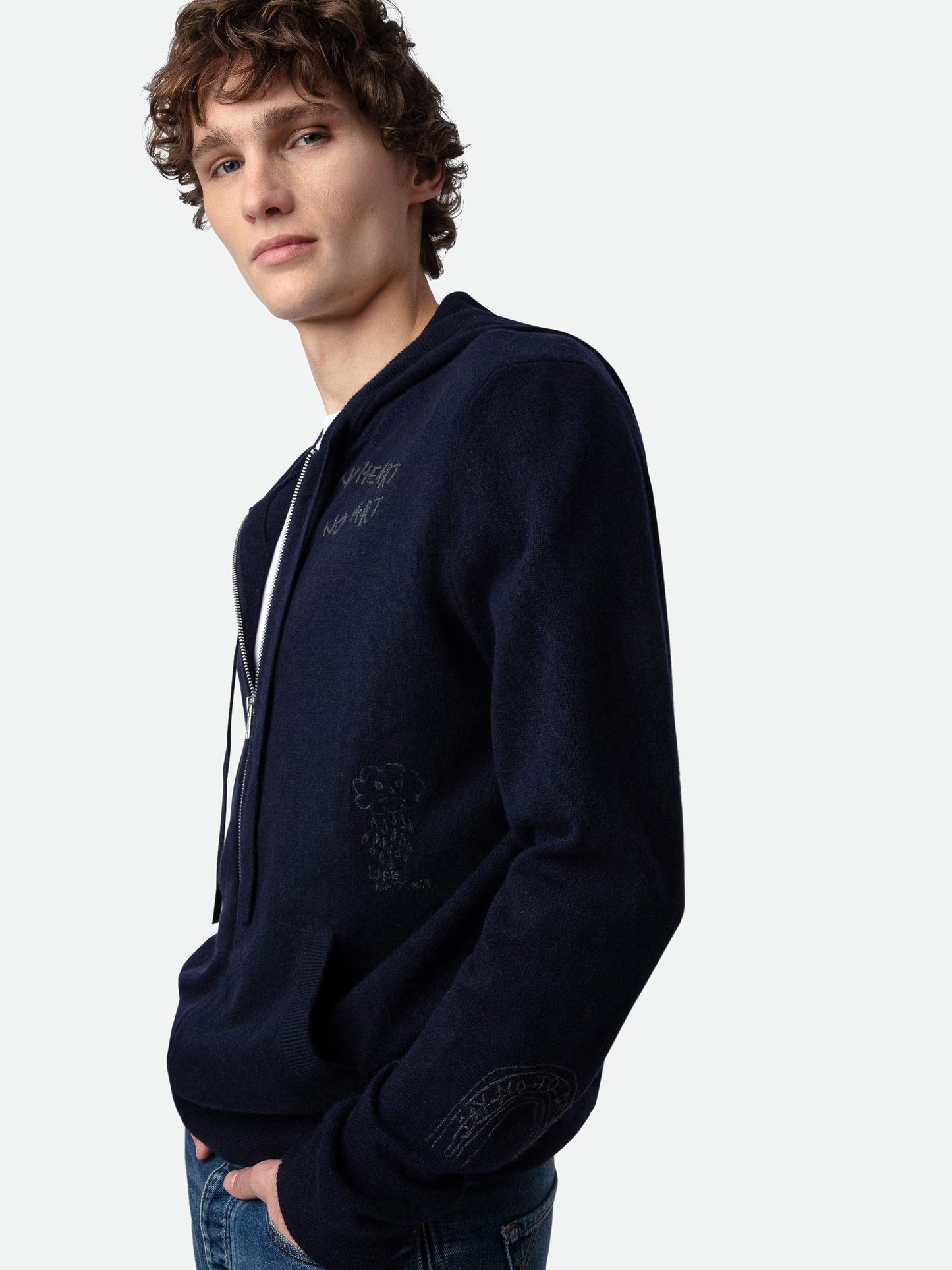 Cardigan Clash cardigan bleu homme