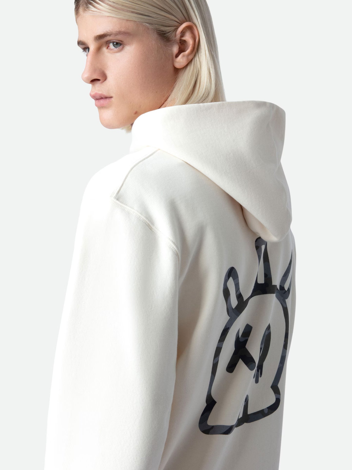 Sweatshirt Sanchi sweatshirt blanc homme