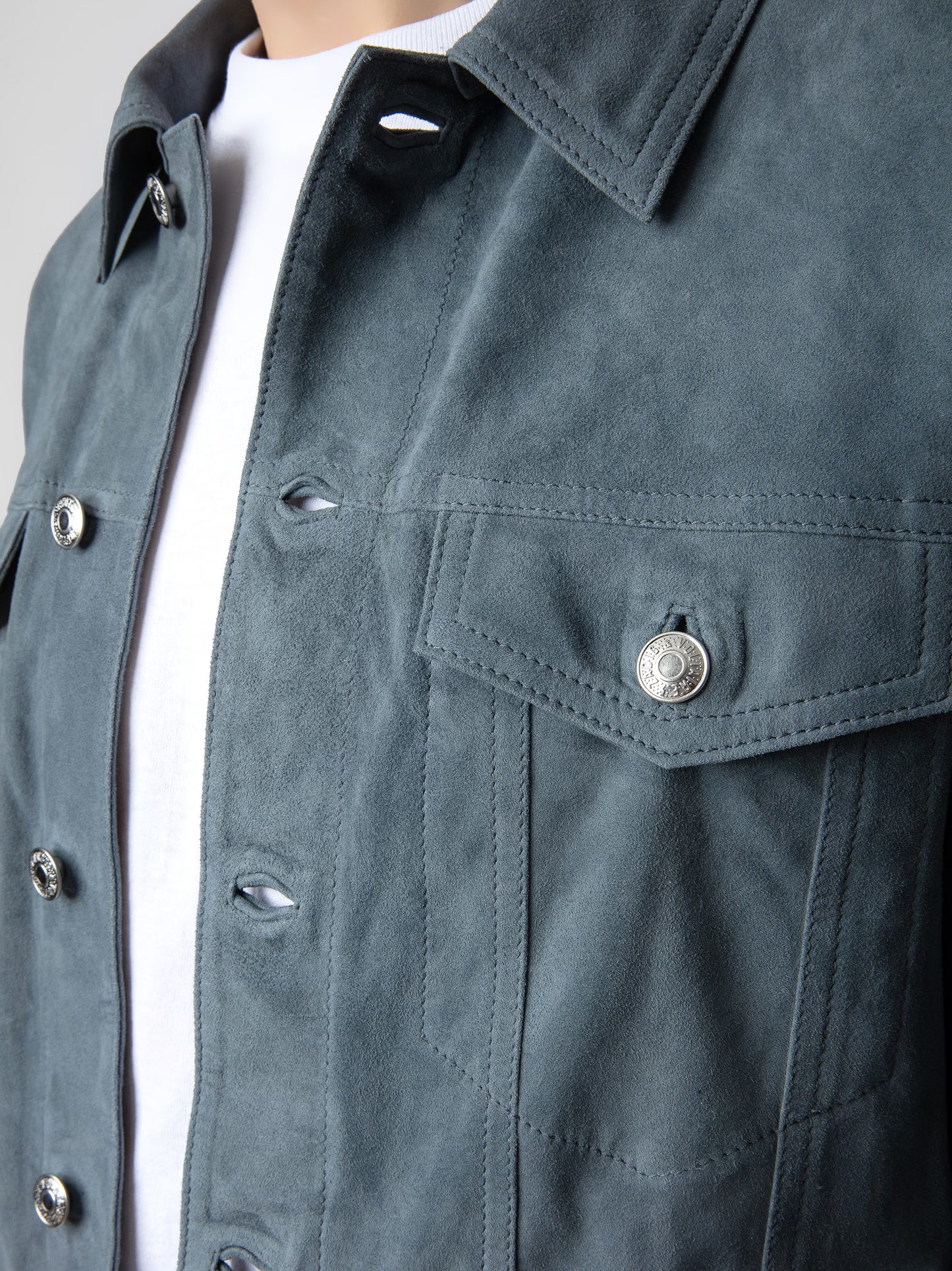 Blouson Base Suède blouson marine homme