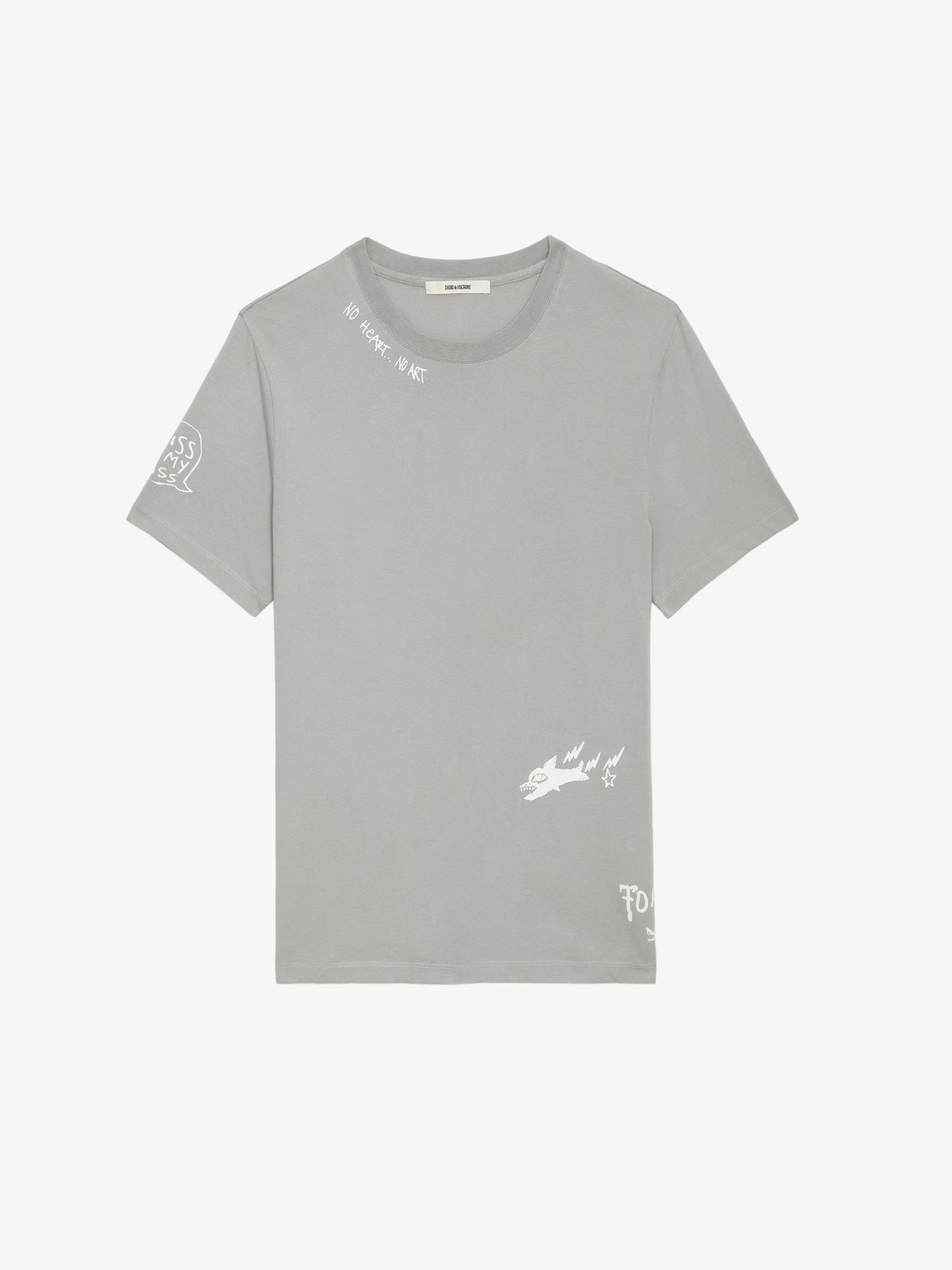 T-shirt Ted Tag t-shirt gris homme