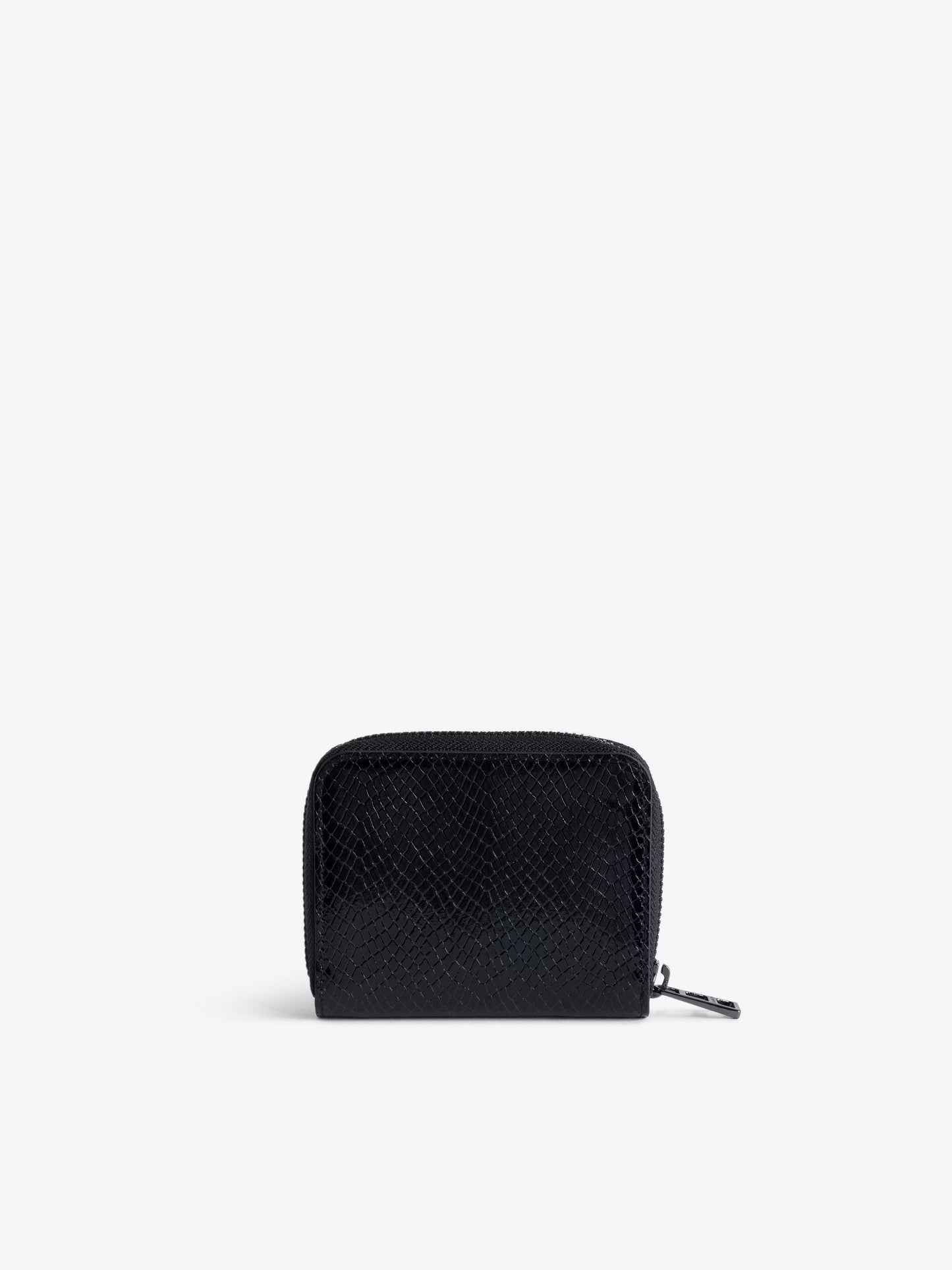 Porte-Monnaie Mini ZV Embossé portefeuille noir femme