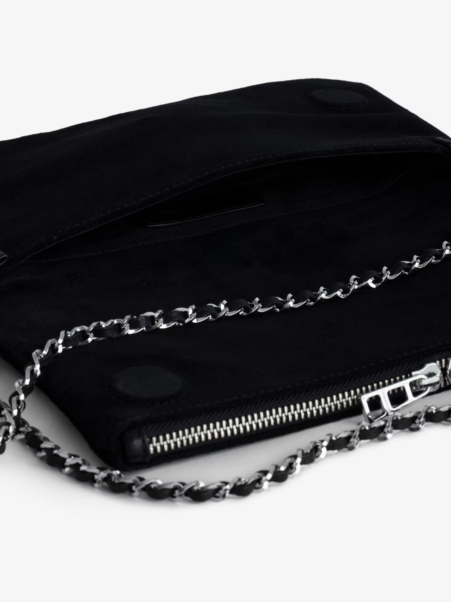 Pochette Rock Suédée pochette noir femme
