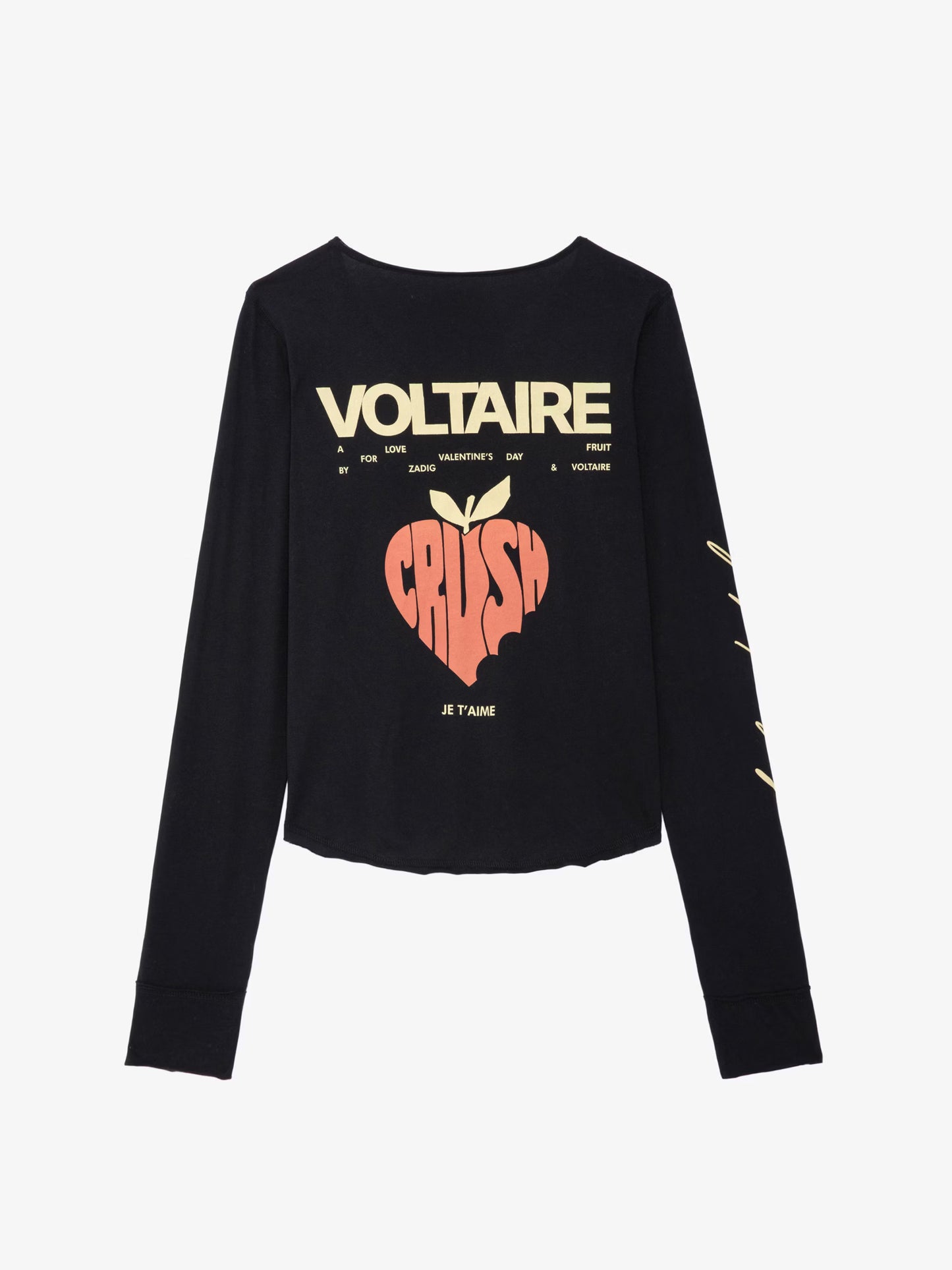 Tunisien Crop Concert Crush tunisien noir femme