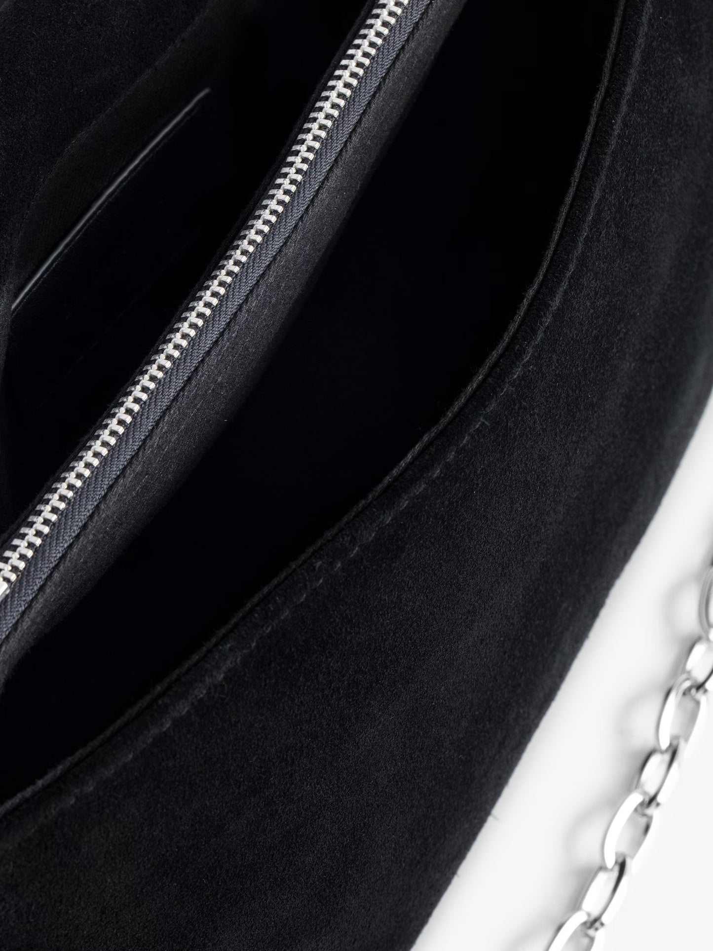 Sac Rocky Suédé sac noir femme