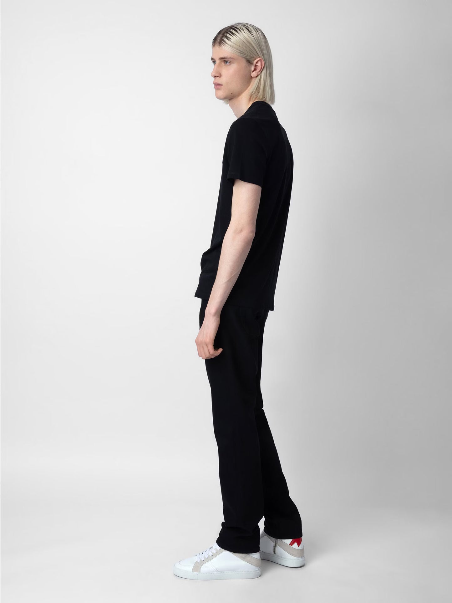 T-Shirt Tommy Skull t-shirt noir homme