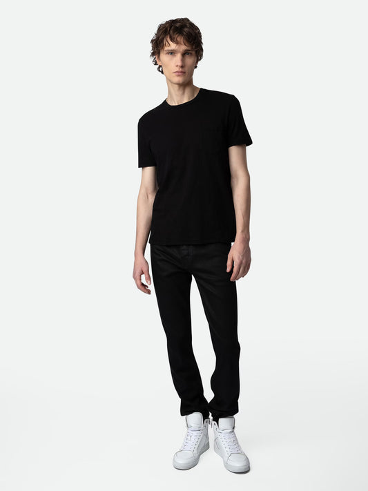 T-Shirt Stockholm t-shirt noir homme