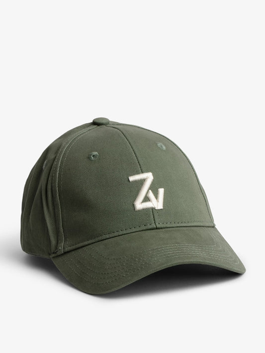 Casquette Klelia ZV Initiale casquette kaki homme
