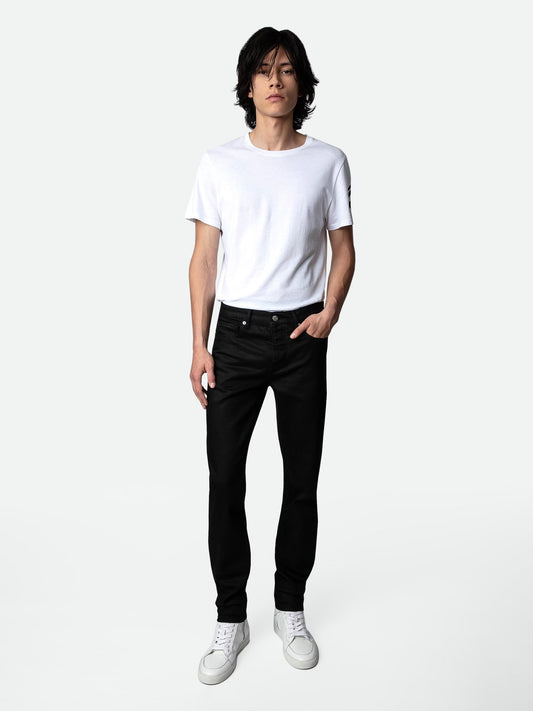 Jean Steeve jean noir homme