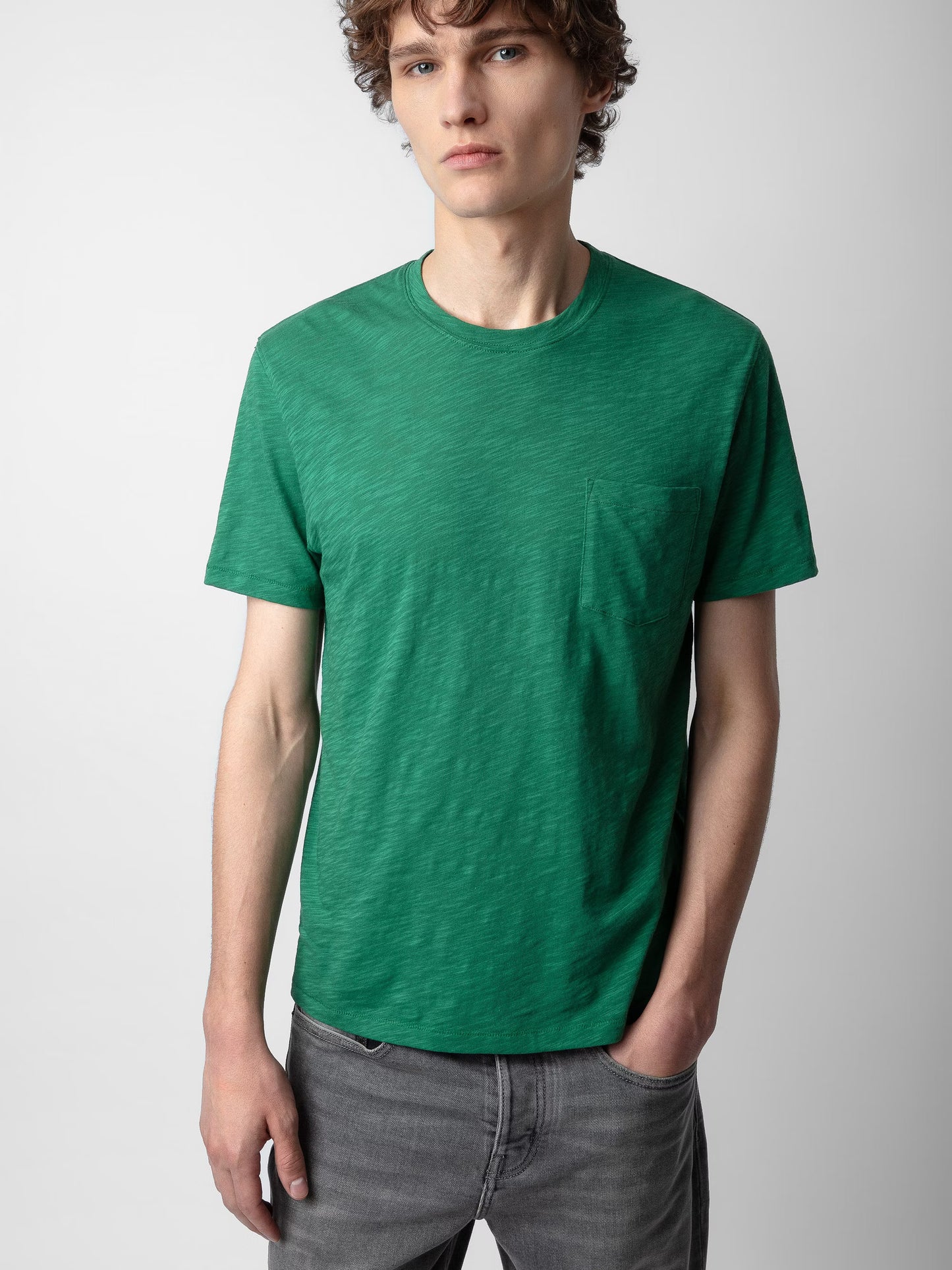 T-shirt Stockholm Flamme t-shirt vert homme