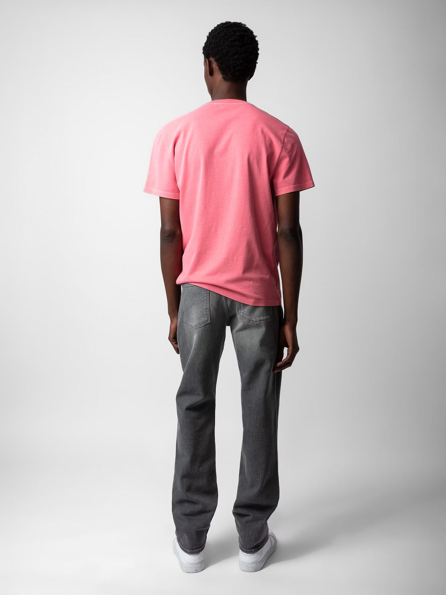 T-shirt Tommy Skull t-shirt rose homme