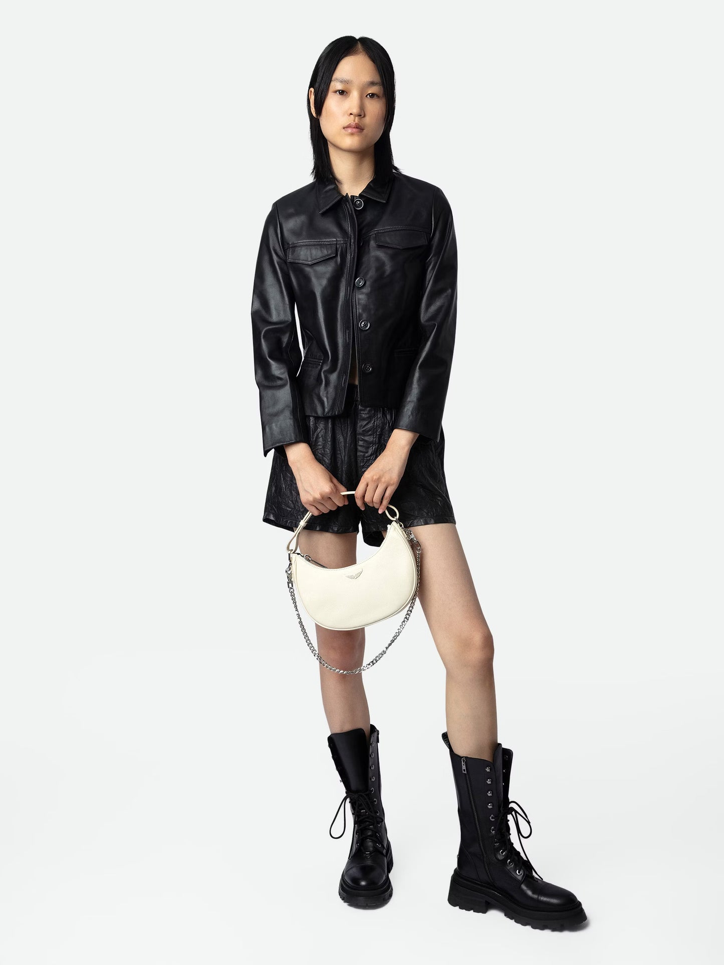 Sac Moonrock mini sac blanc femme