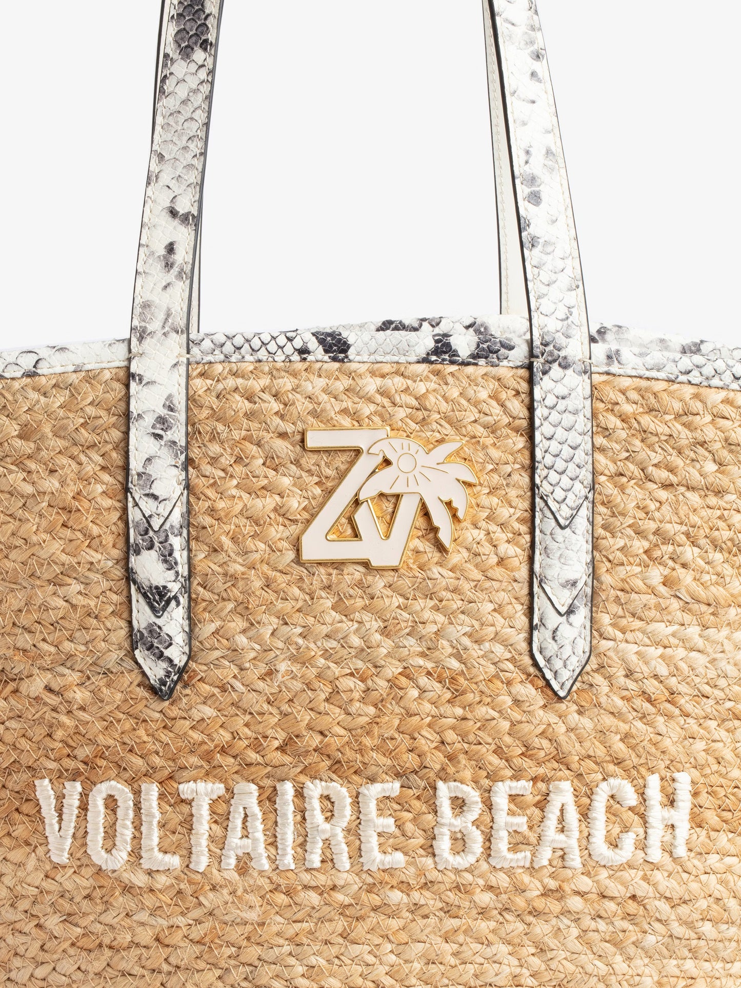 Sac Le Beach Bag cabas blanc femme