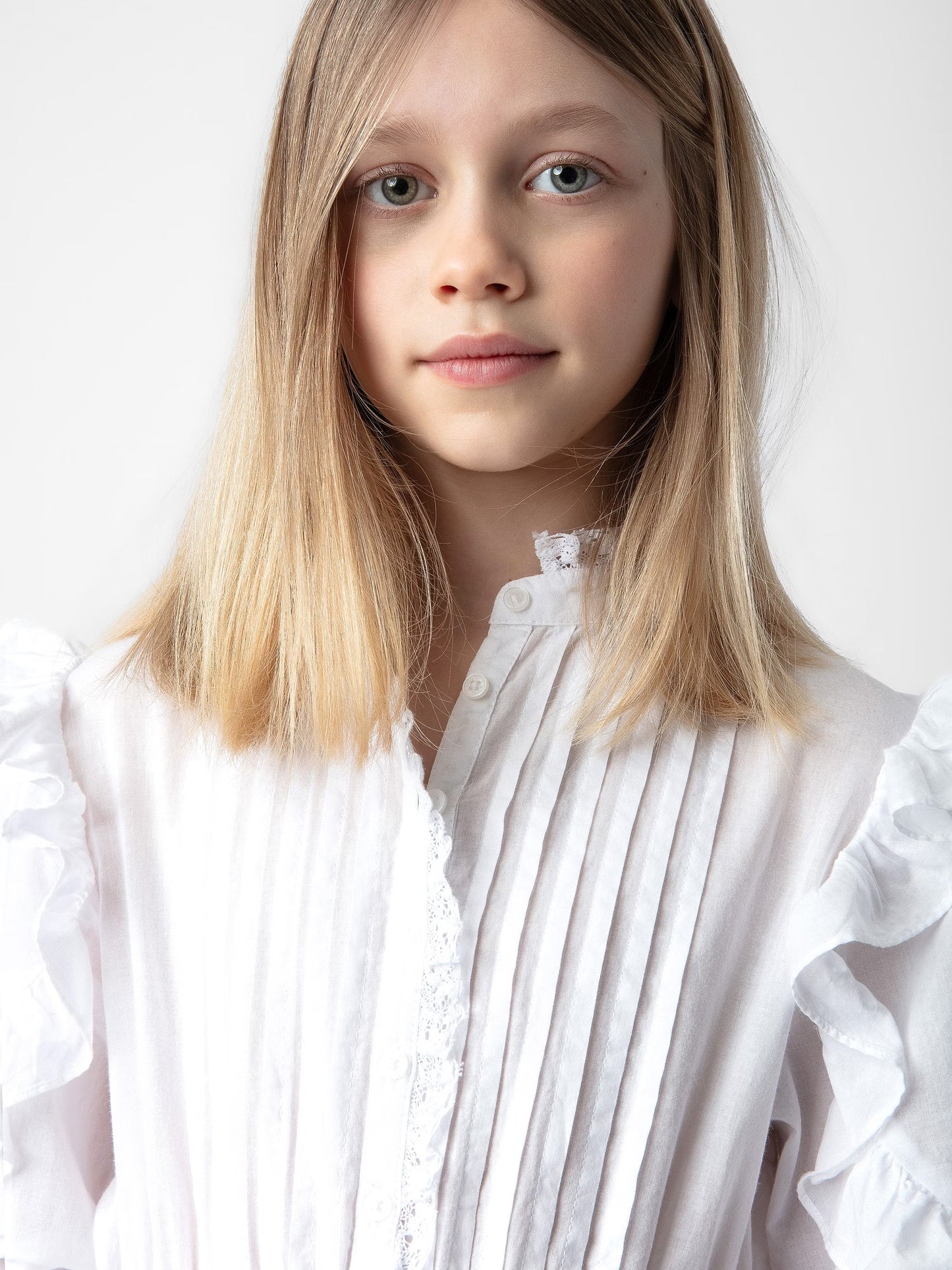 Robe Ranil Fille robe blanc fille