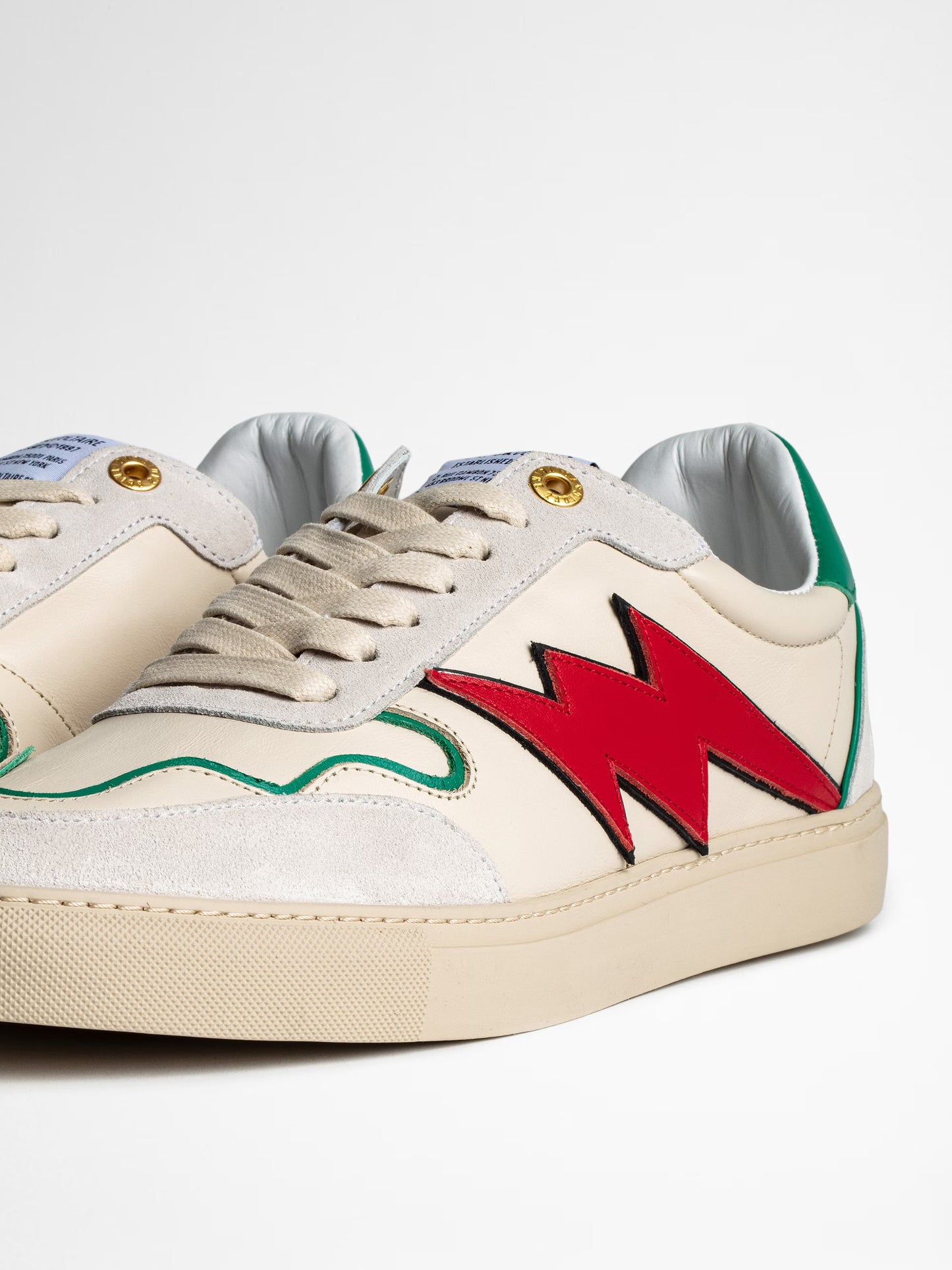 Sneakers ZV1747 Board Cuir baskets multicolor homme