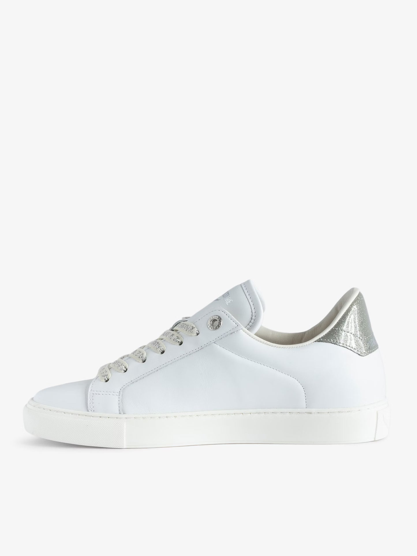 Sneakers Basses ZV1747 La Flash baskets argent femme