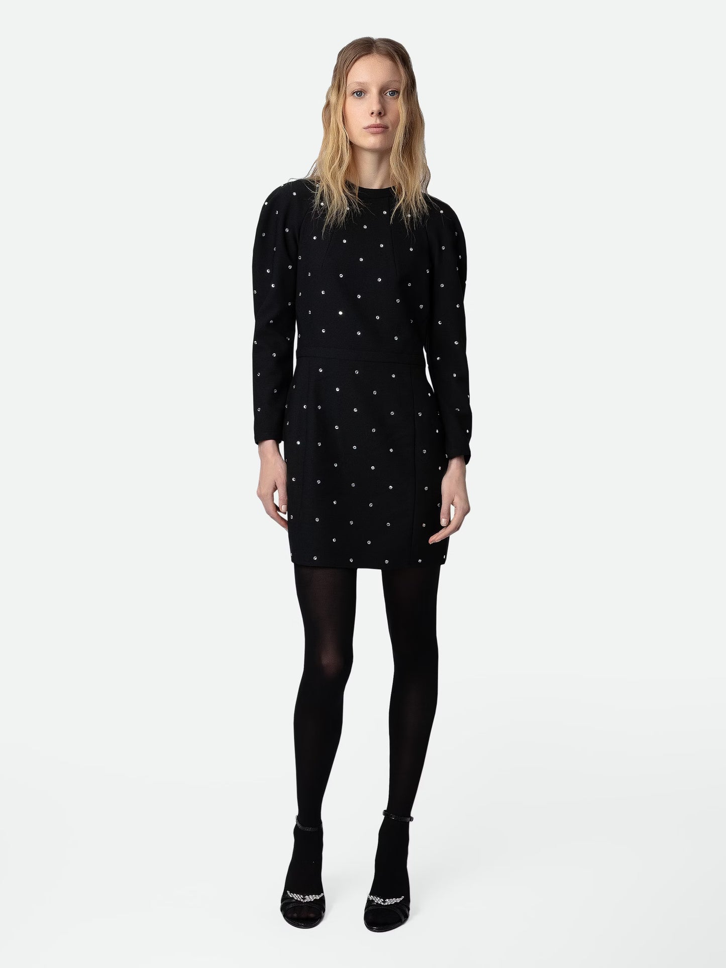 Robe Racia Strass robe noir femme