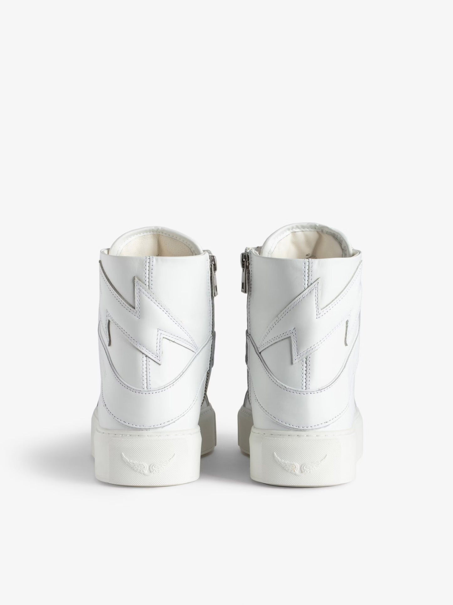 Sneakers Montantes ZV1747 High Flash baskets blanc femme