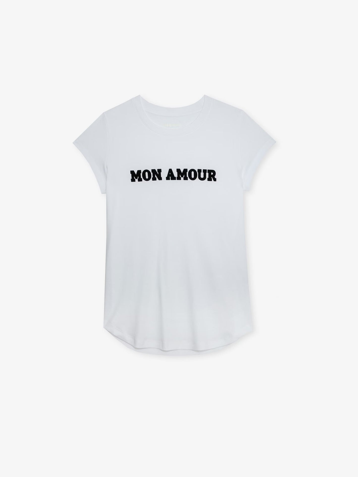 T-shirt Woop Mon Amour t-shirt blanc femme