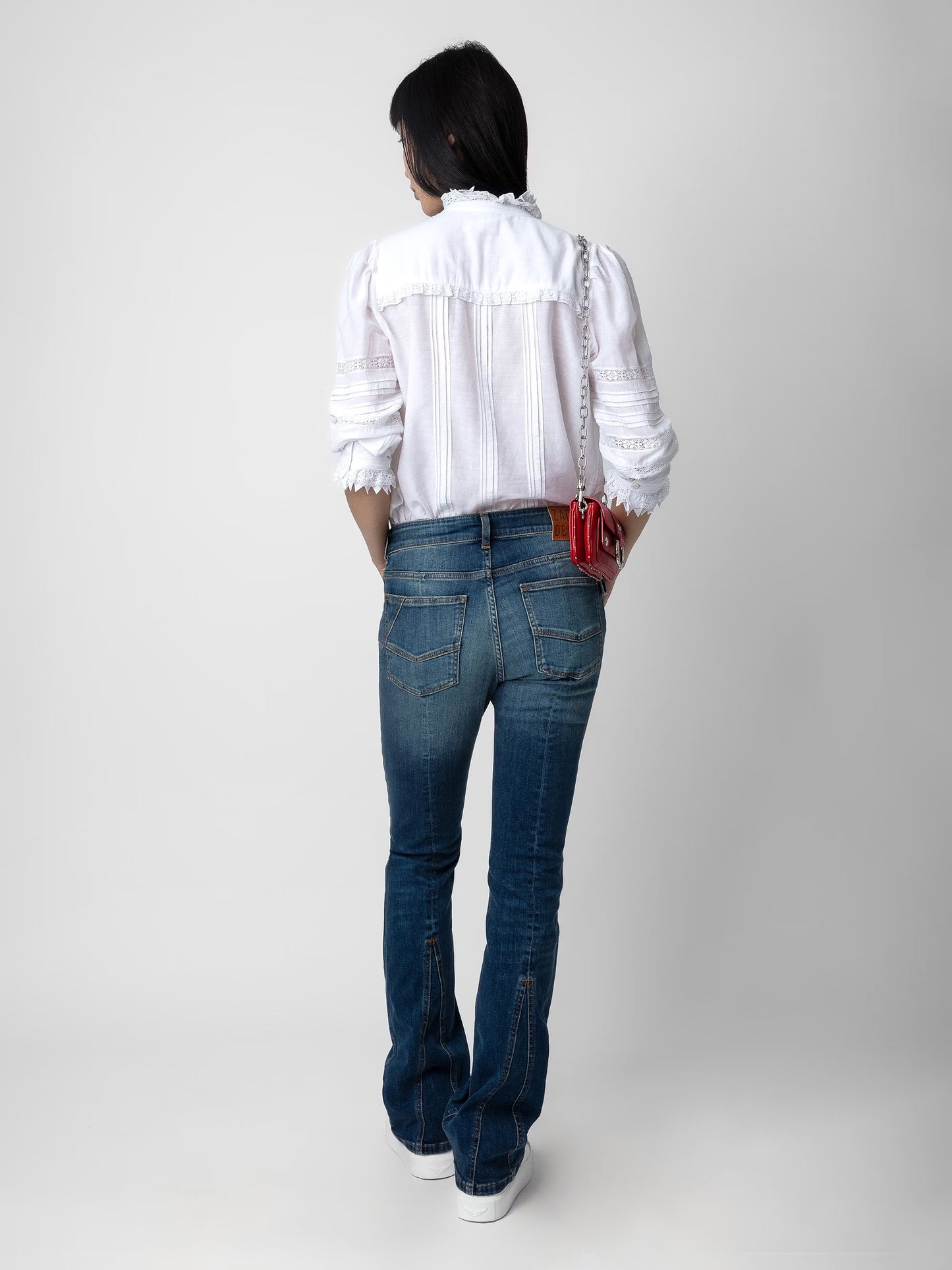 Blouse Trevy chemise blanc femme