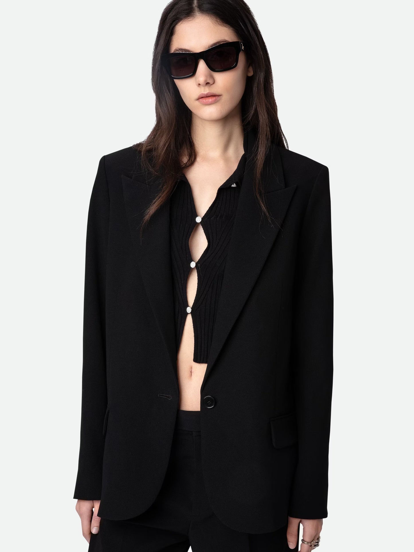 Veste Voyage blazer noir femme