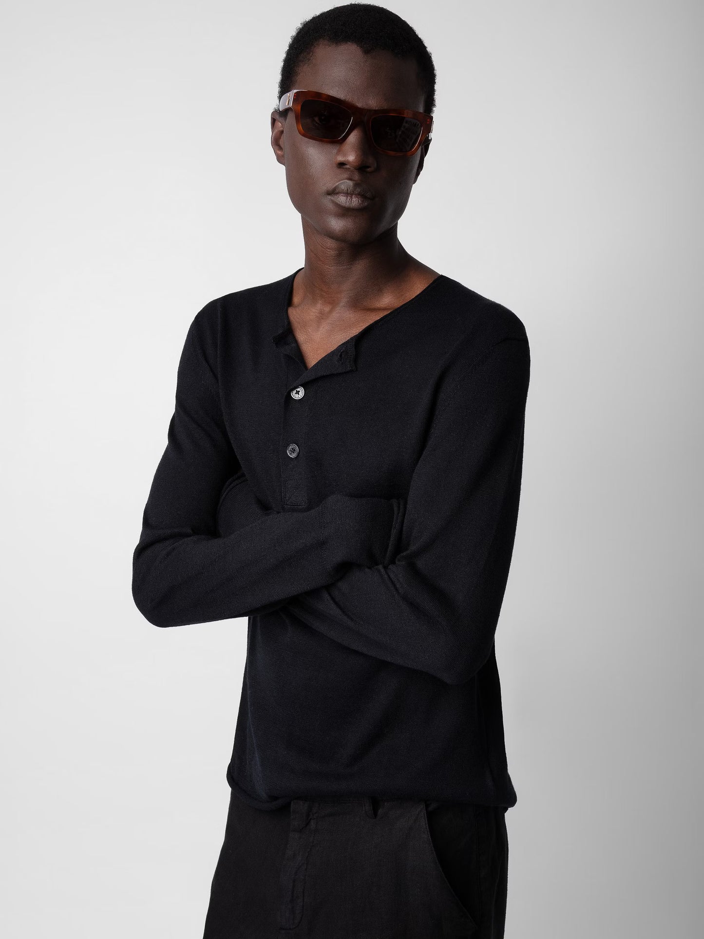 Pull Veiss pull noir homme