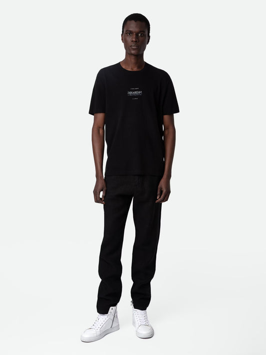 T-shirt Jetty t-shirt noir homme