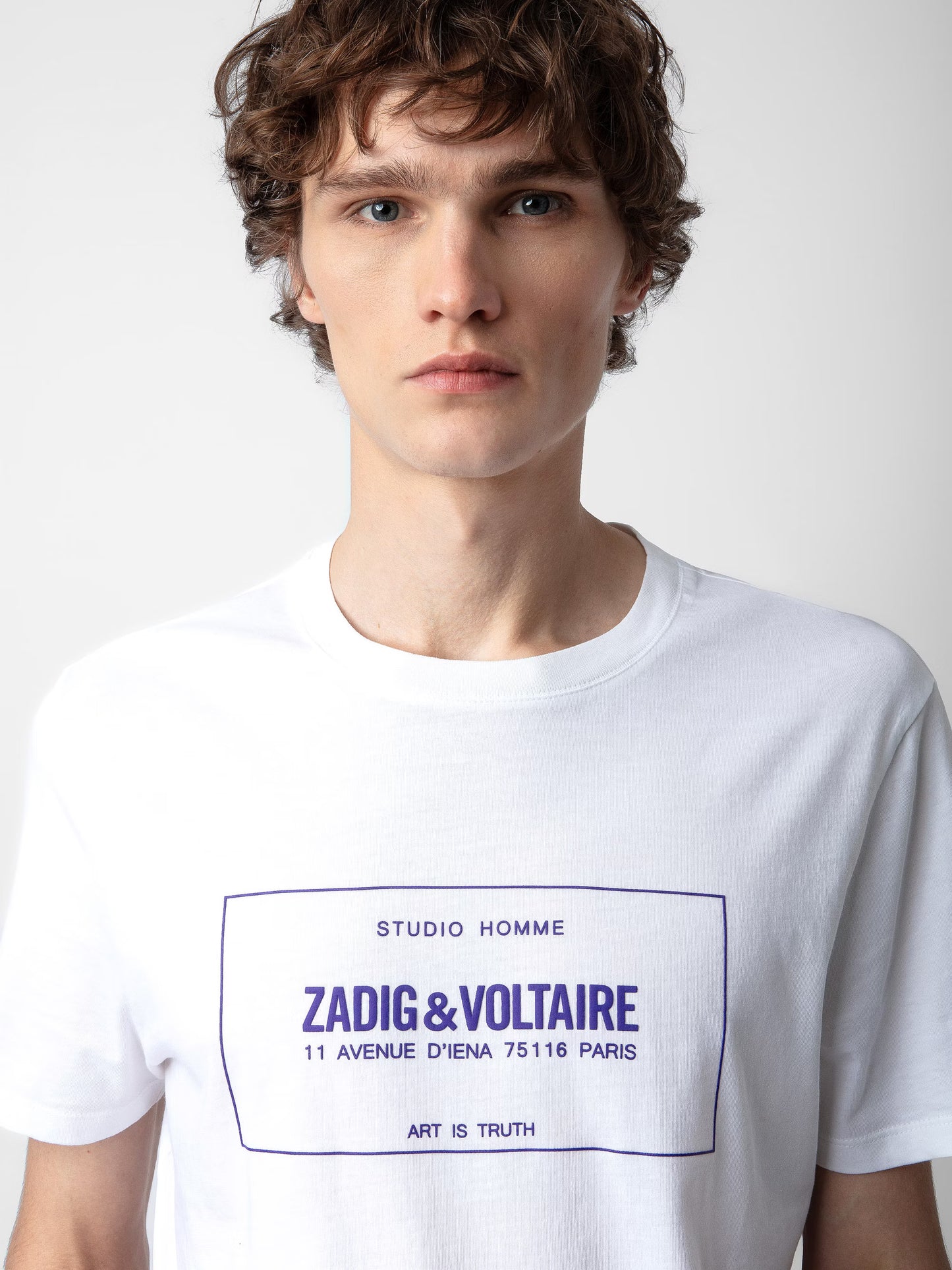 T-shirt Ted t-shirt blanc homme